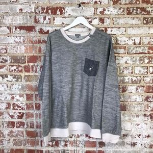 Lifted Research Group Long Sleeve Pull over Front Pocket Xl